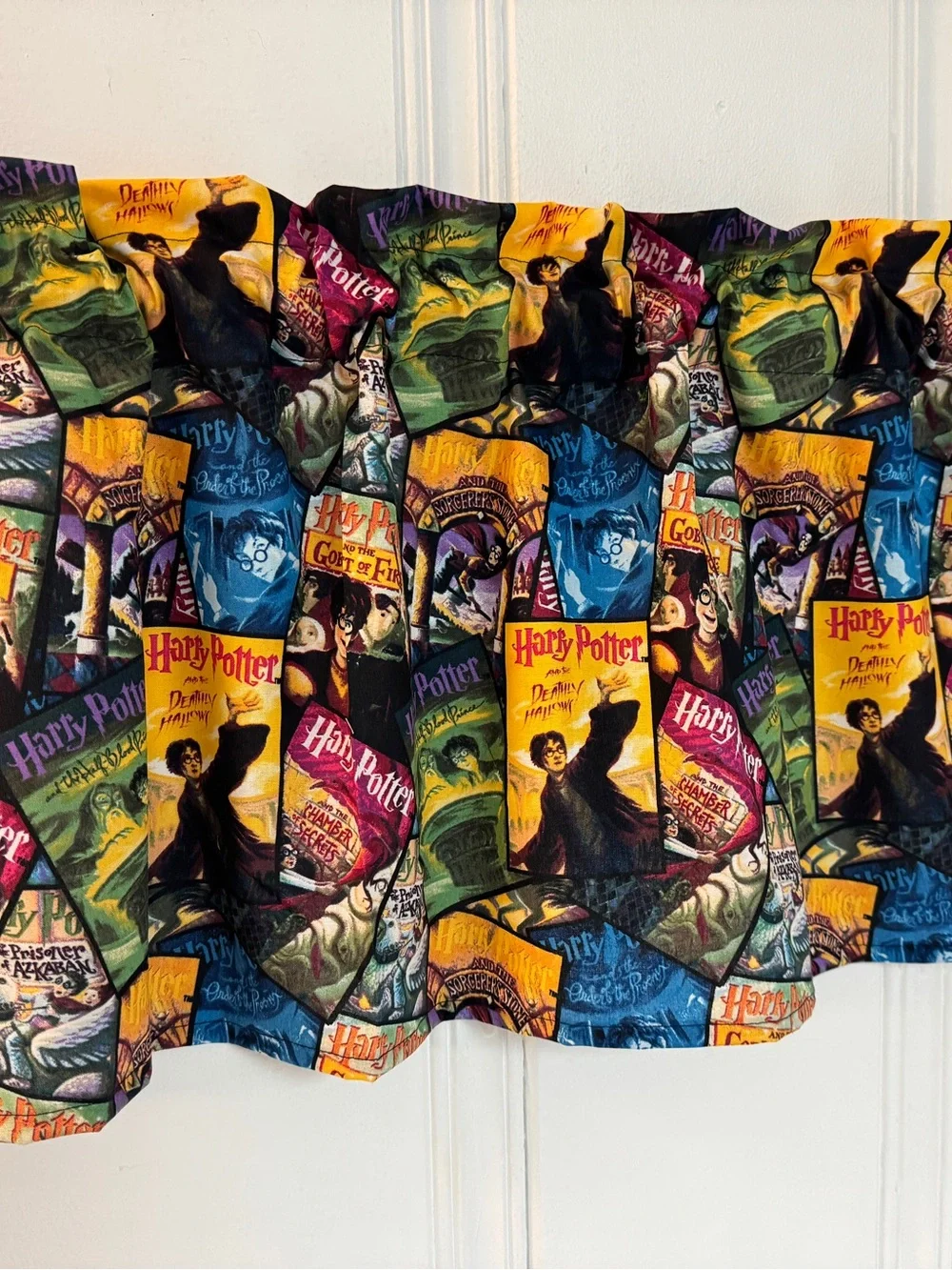 Harry Potter window valance curtain